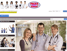 Tablet Screenshot of pacesahead.com